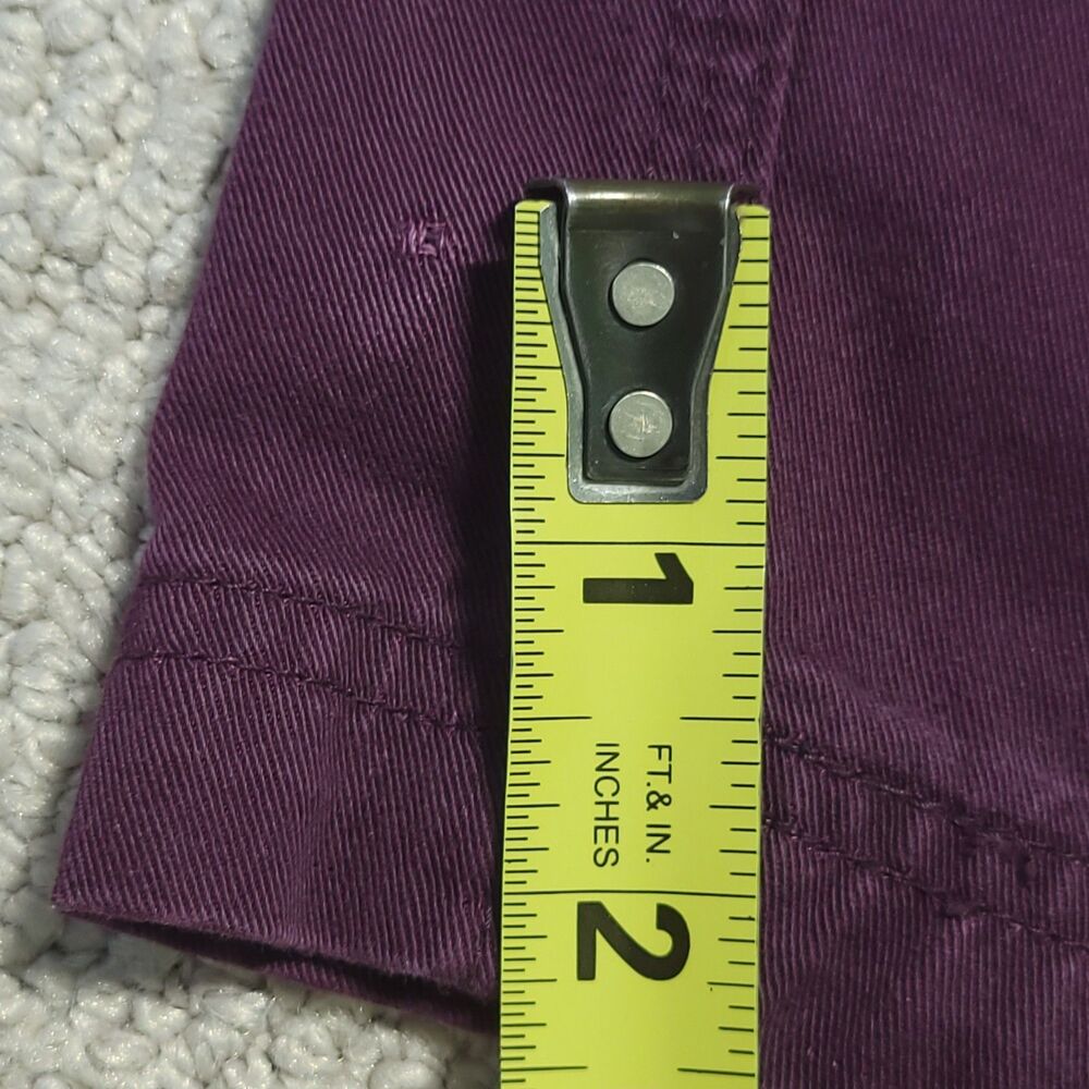 VINTAGE Disney Eeyore Bib Overall Denim Pants Size XL Purple Winnie the Pooh 90s - Picture 14 of 14